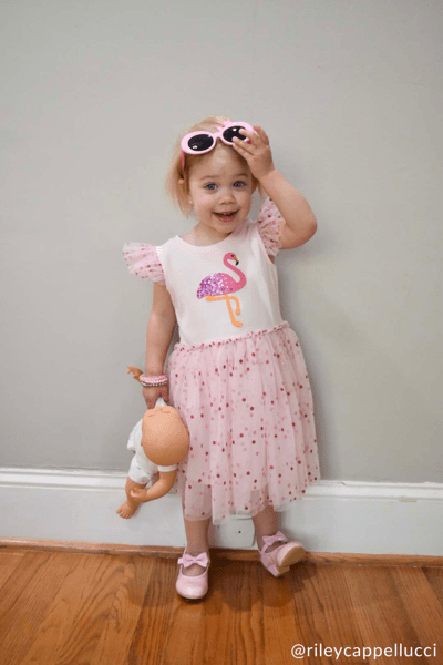 Flamingo Tutu Dress
