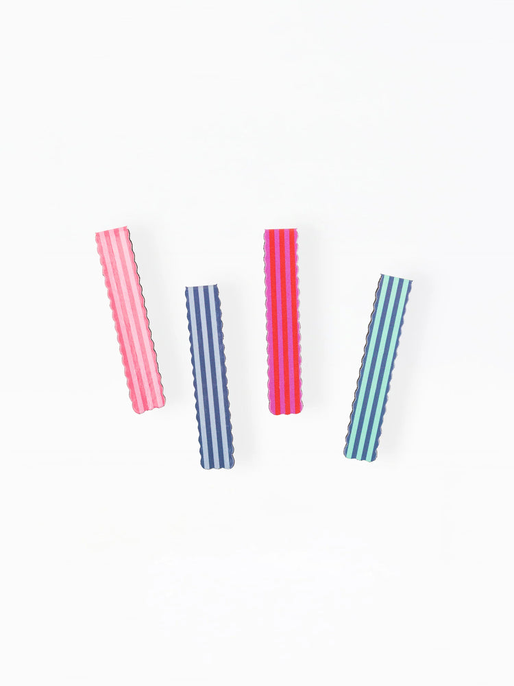 Magnetic Bookmark Set | Stripes