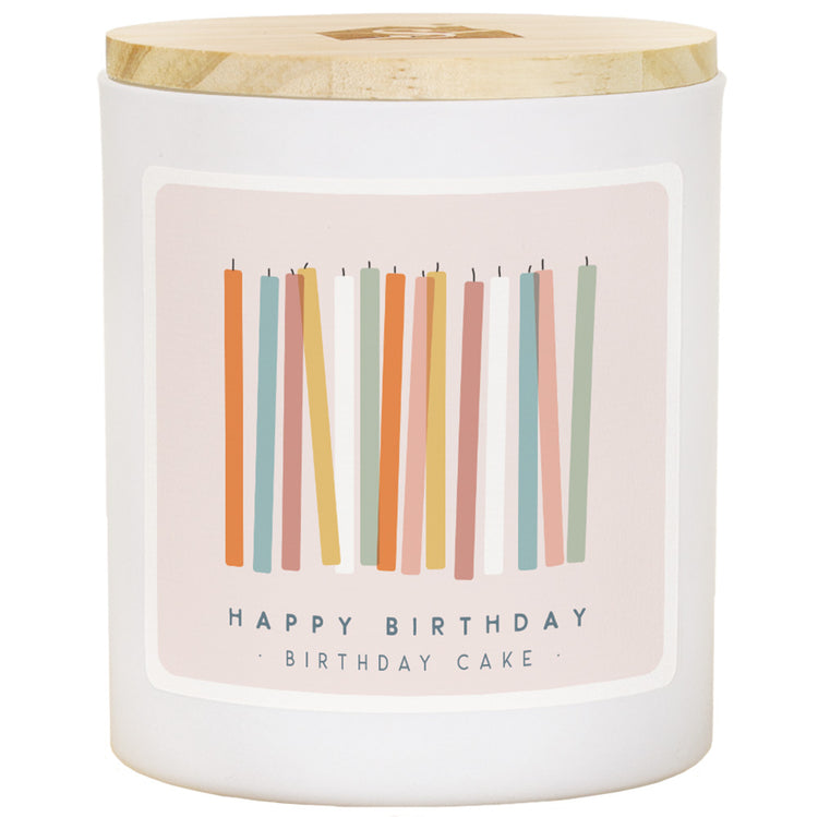 Colorful Candles Birthday Candle