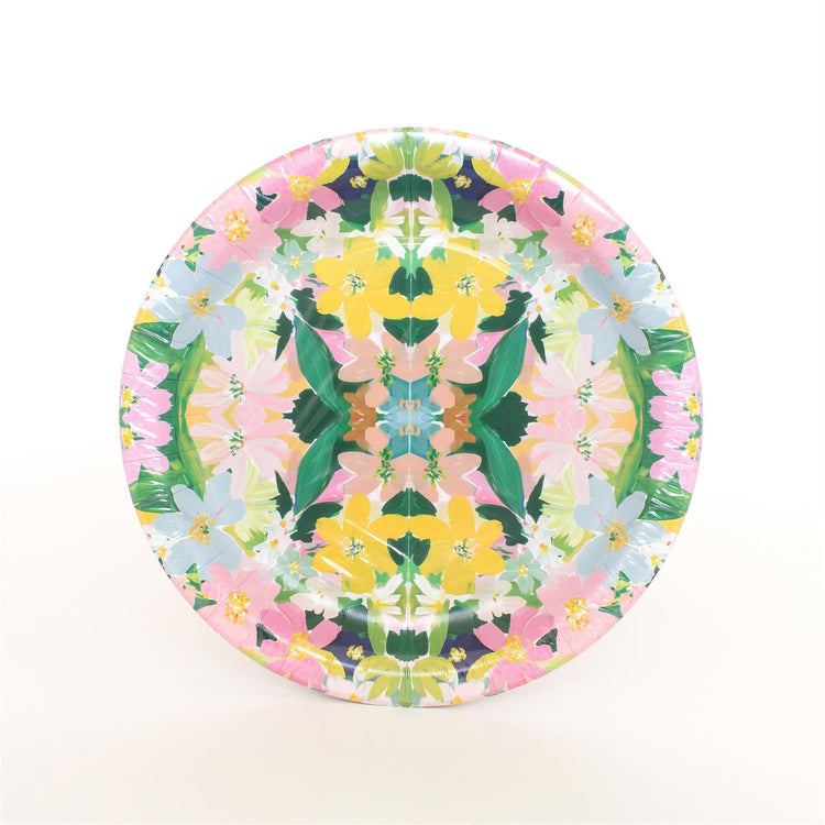 Paper Plates - Garden Party - Ct 8 - 10.25 In
