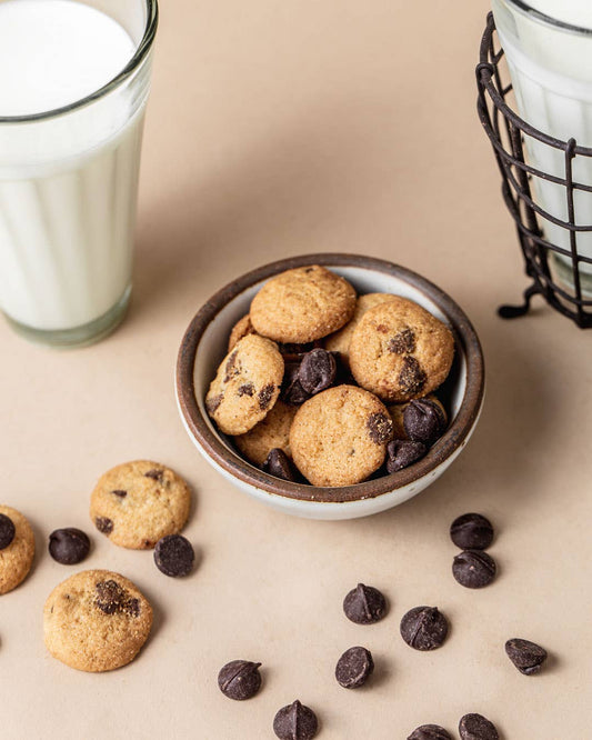 Cookie Jars - Bright Stripe You Deserve Cookies - Quart: Chocolate Chip
