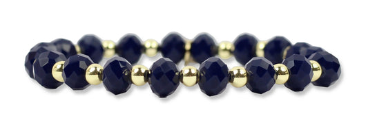 Annie Stretch Bracelet- Navy