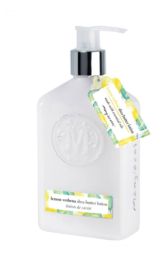 Lemon Verbena Shea Butter Lotion by Mangiacotti, 12oz bottle