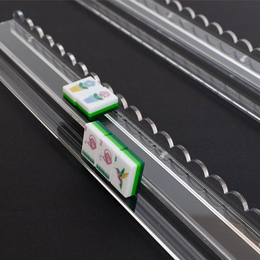 MAHJONG RACK AND PUSHER