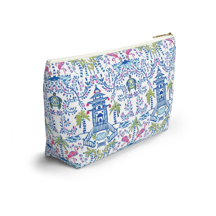 Britt Mills Mahjong Tile Pouch: Aria (Pink)