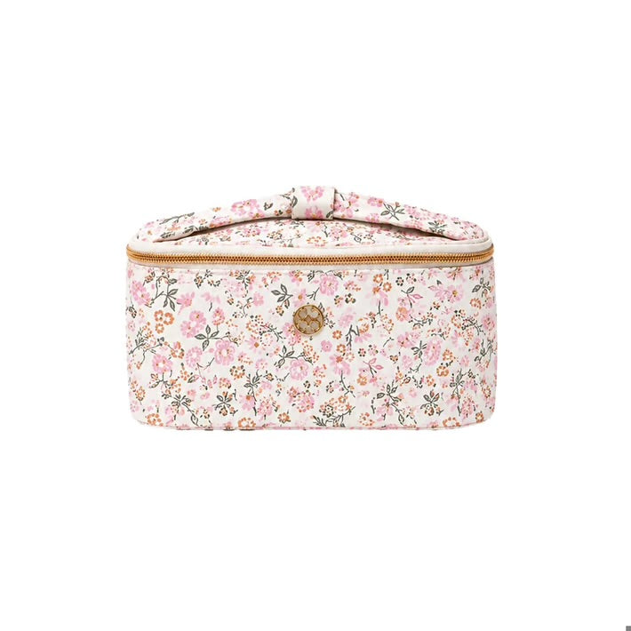 Petal Charm Kiss & Makeup Cosmetic Bag