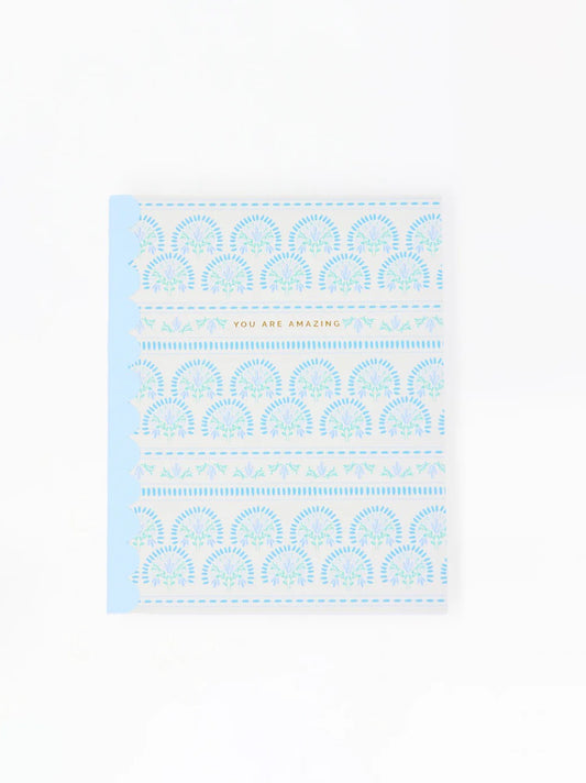 Scalloped Notebook - You are Amazing