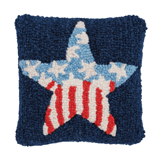 Americana Hooked Pillows