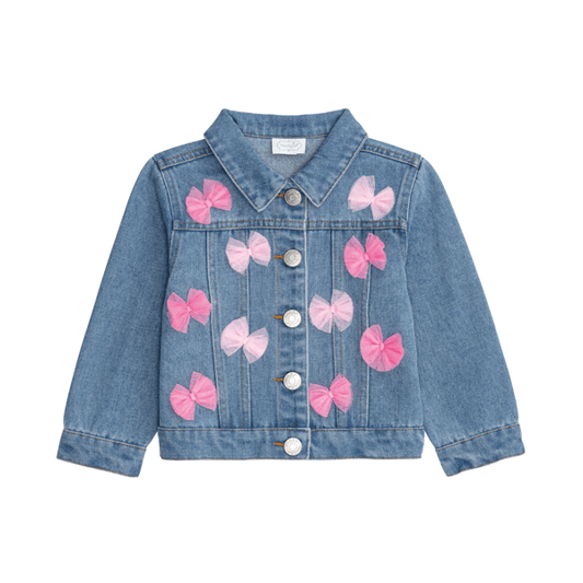 Bow Denim Jacket