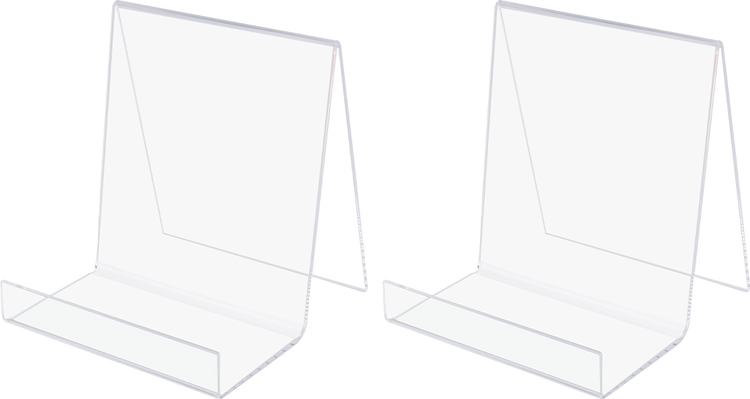 5 ½" X 6" Clear Acrylic Easel