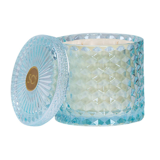 Azure Sands 15oz Shimmer Candle 2 wick