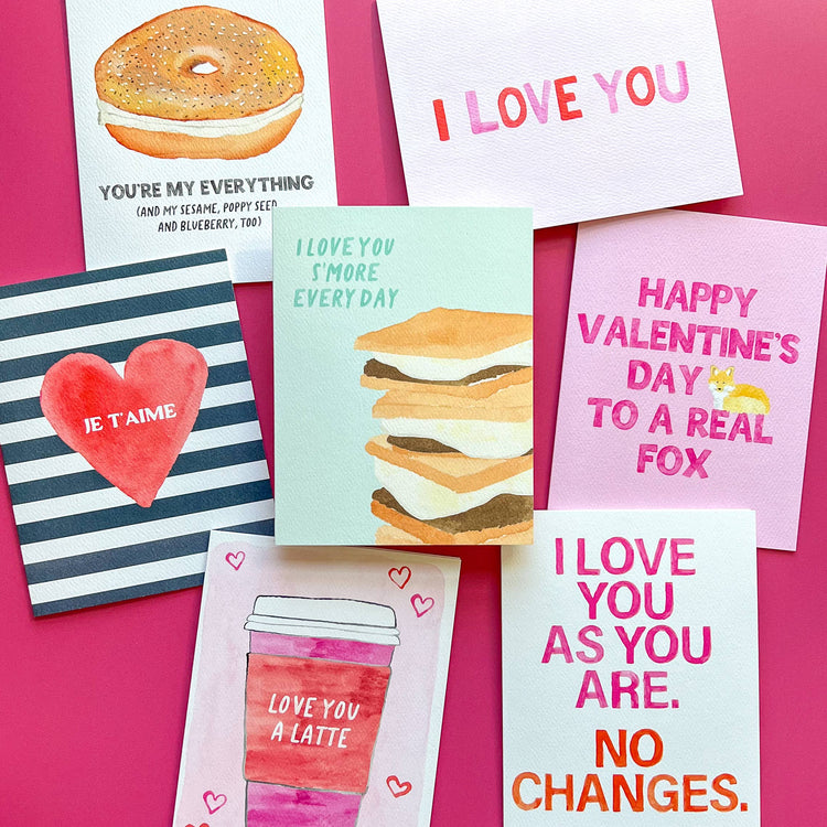 You're My Everything Bagel Greeting Card | Anniversary Card