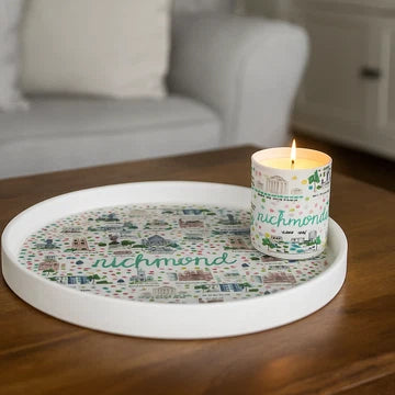 White Gallery Tray