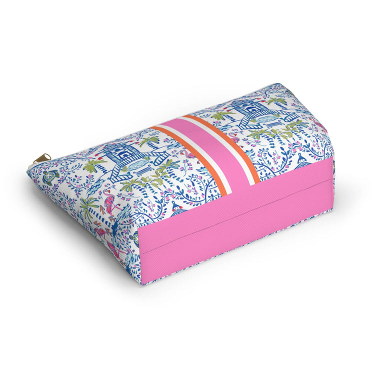 Britt Mills Mahjong Tile Pouch: Aria (Pink)