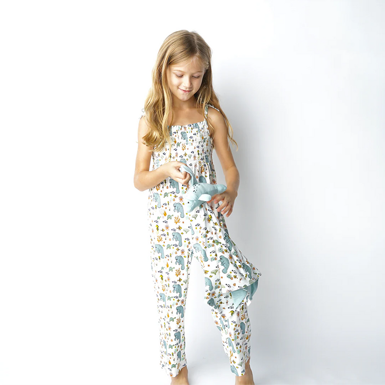 Manatee Bamboo Baby Lovely- White/Multi/O/S
