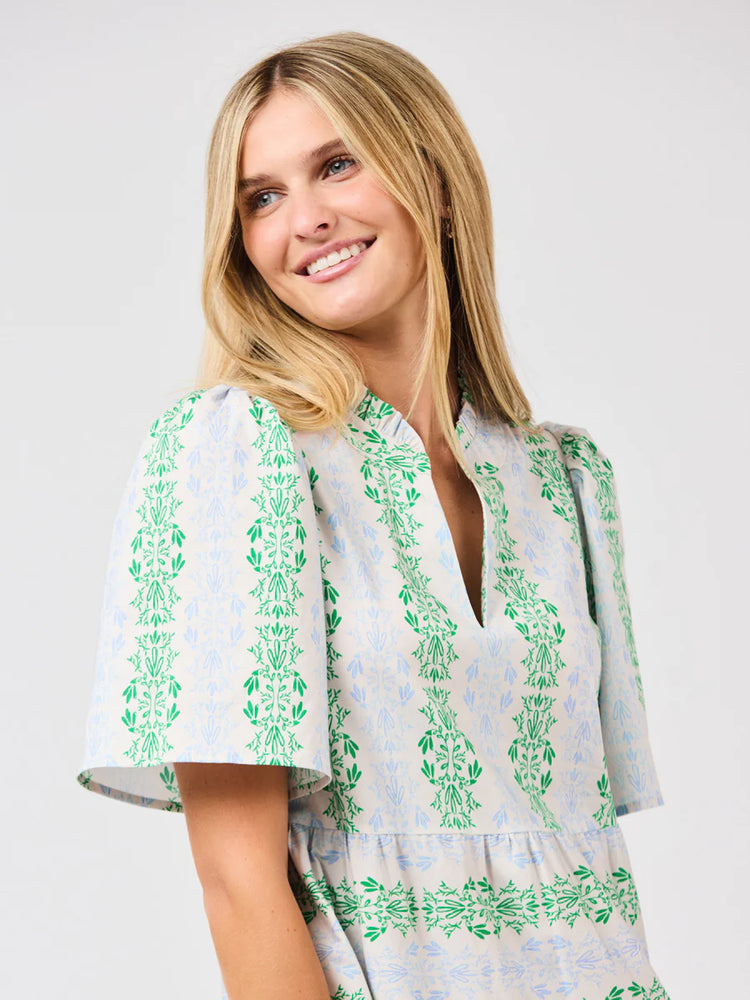 Ivy Heirloom Vine Green Dress