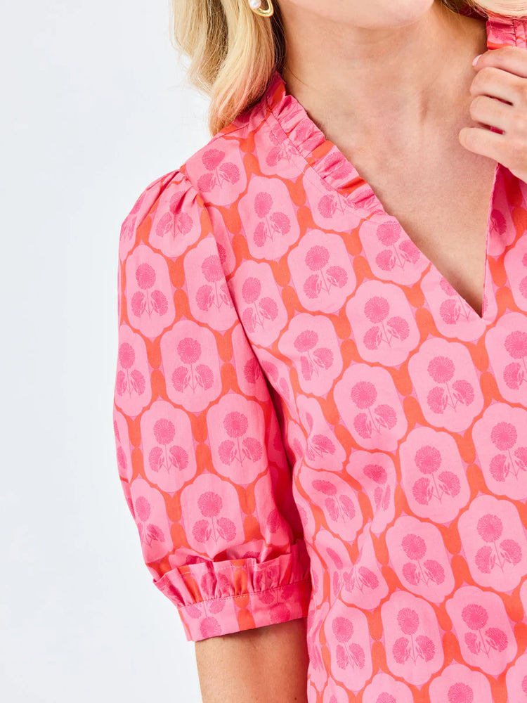 Colette Rosette Charm Pink Top