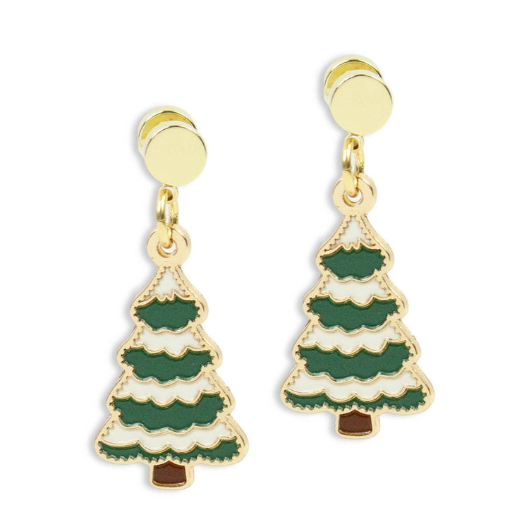 Snowy Spruce Earring