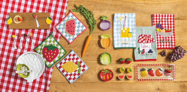 Fruit Crochet Towels