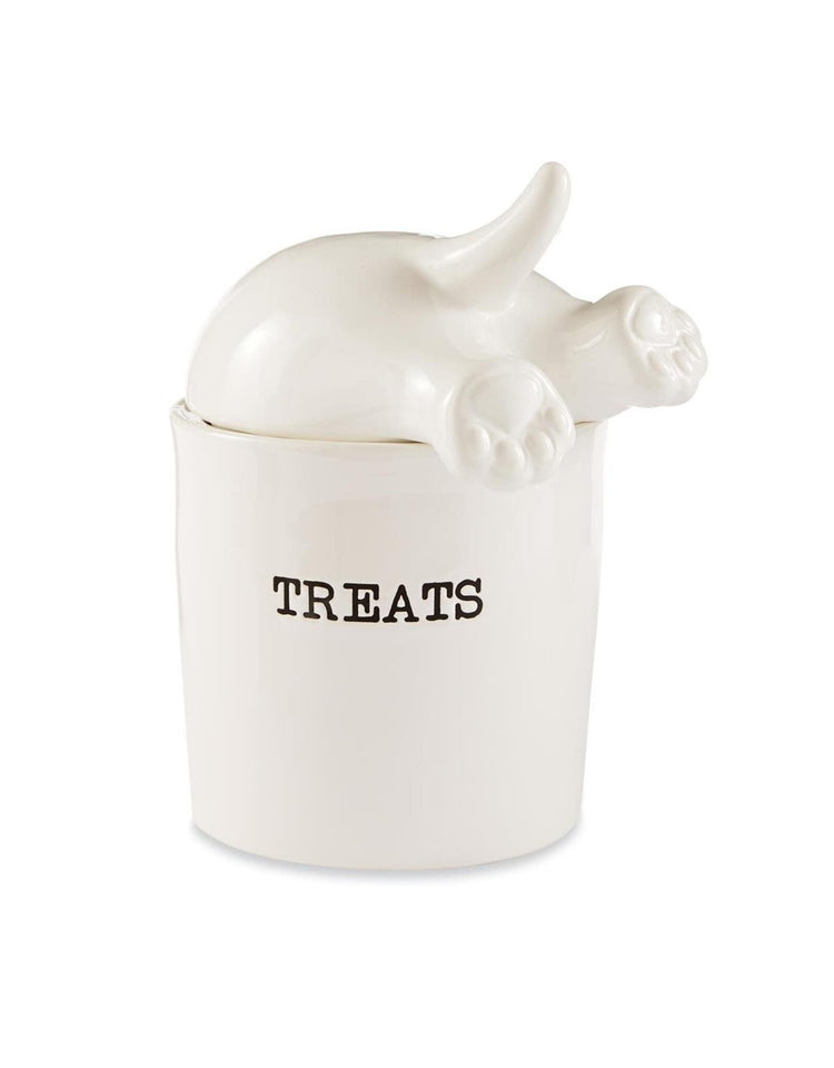 Dog Tail Treat Canister