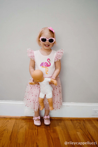 Flamingo Tutu Dress