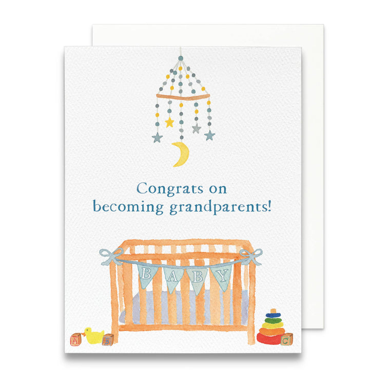 New Grandparents Greeting Card | Congrats on Grandchild Card