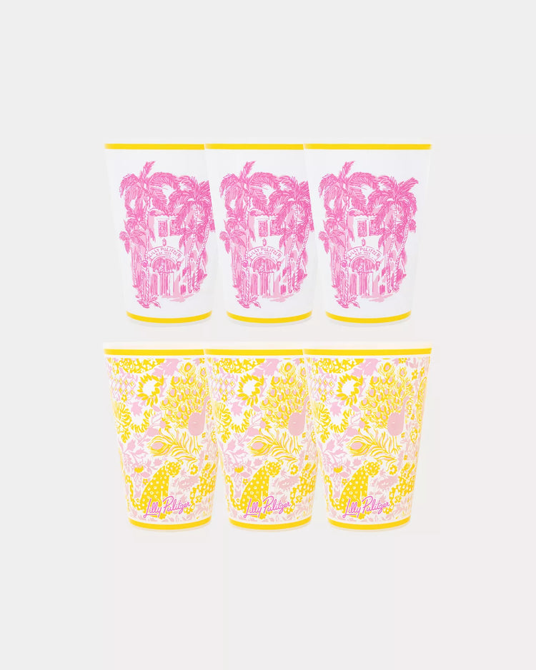 Pool Cup Set, Royal Blue