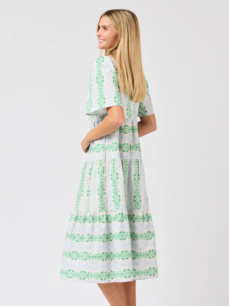 Ivy Heirloom Vine Green Dress
