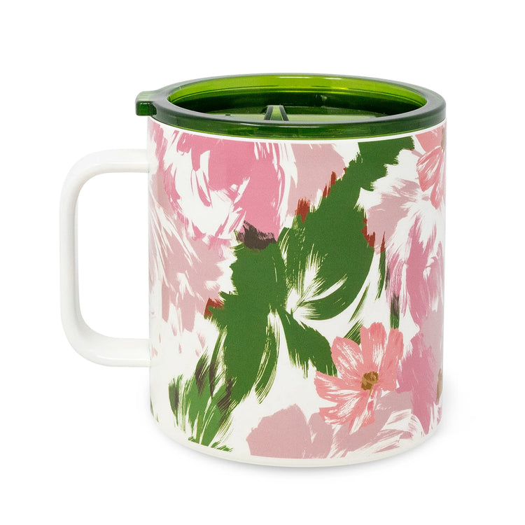 Stainless Steel Coffee Mug, Hidden Garden