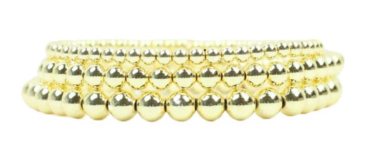 The Carley Stretchy Stack- Gold