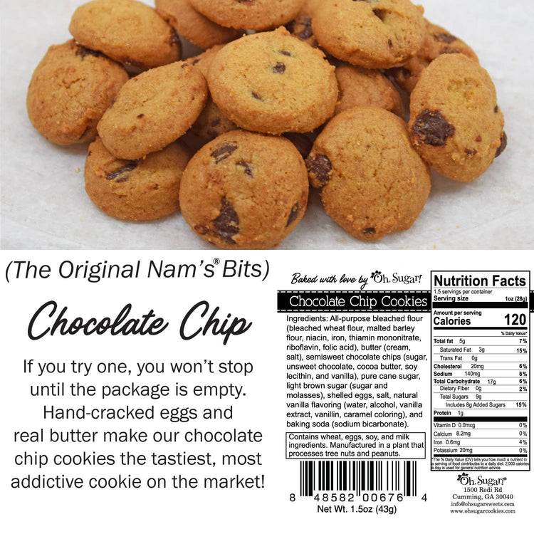Graduation Cookie Bag- Small: Chocolate Chip