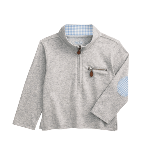 Blue & Gray Quarter Zips