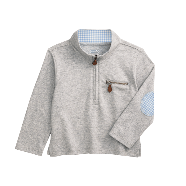 Blue & Gray Quarter Zips