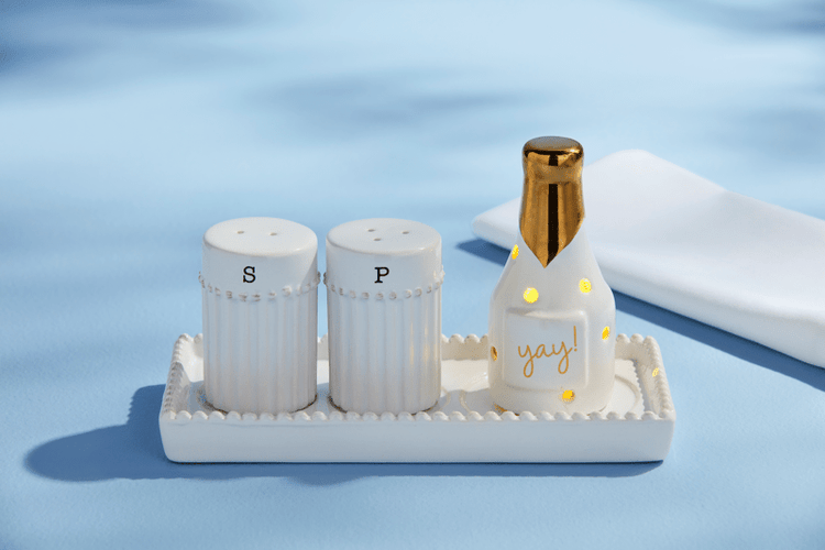 Salt & Pepper Accessory Tray Set