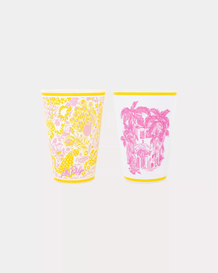 Pool Cup Set, Royal Blue