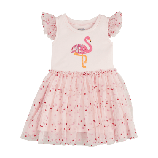 Flamingo Tutu Dress