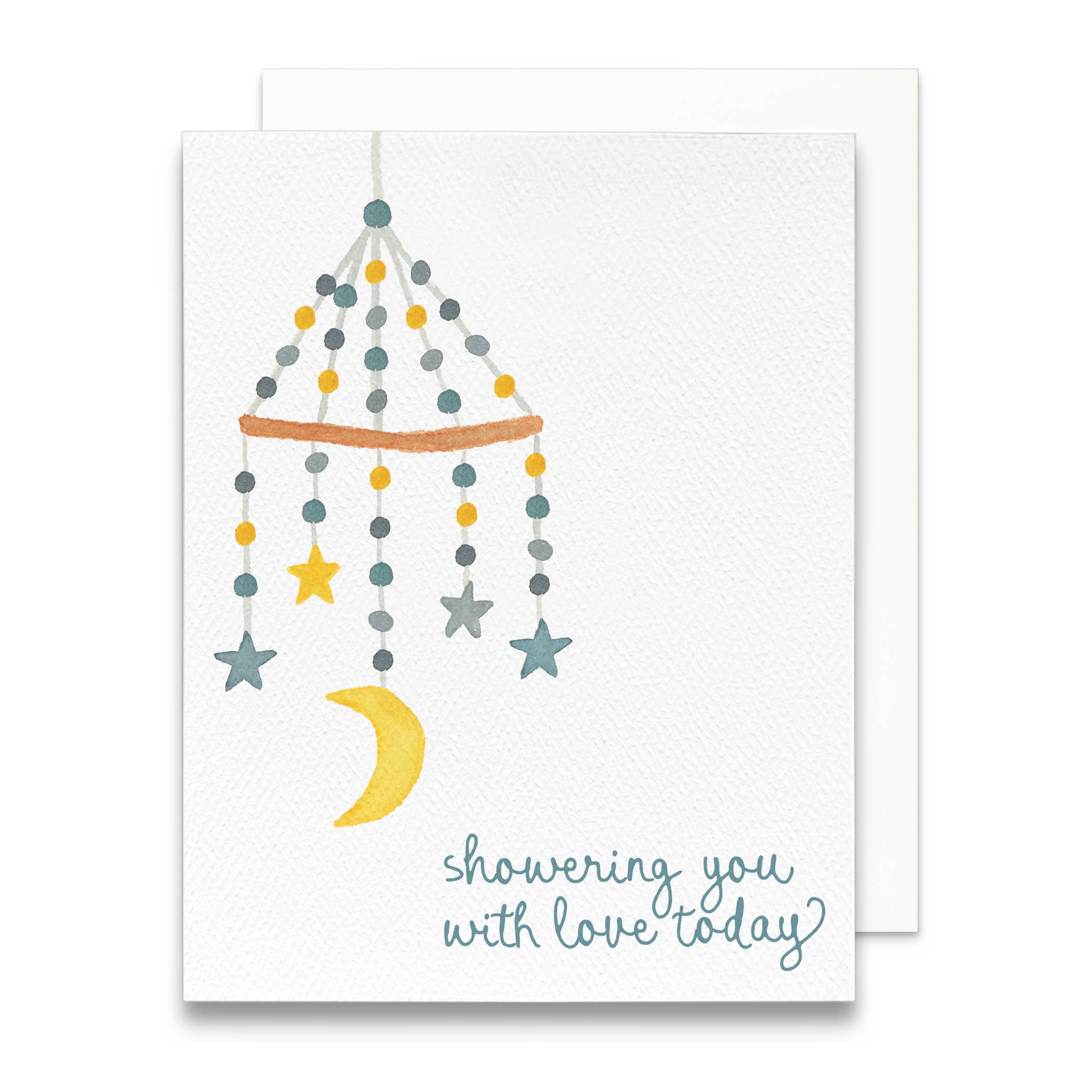 Baby Shower Greeting Card | Showering You With Love Card
