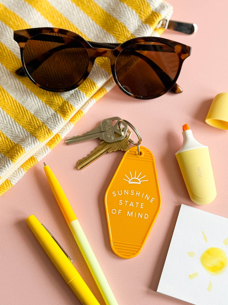 Sunshine State of Mind Keychain