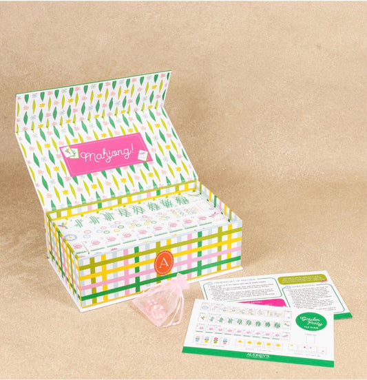 GARDEN PARTY MAHJONG SET 160 TILES