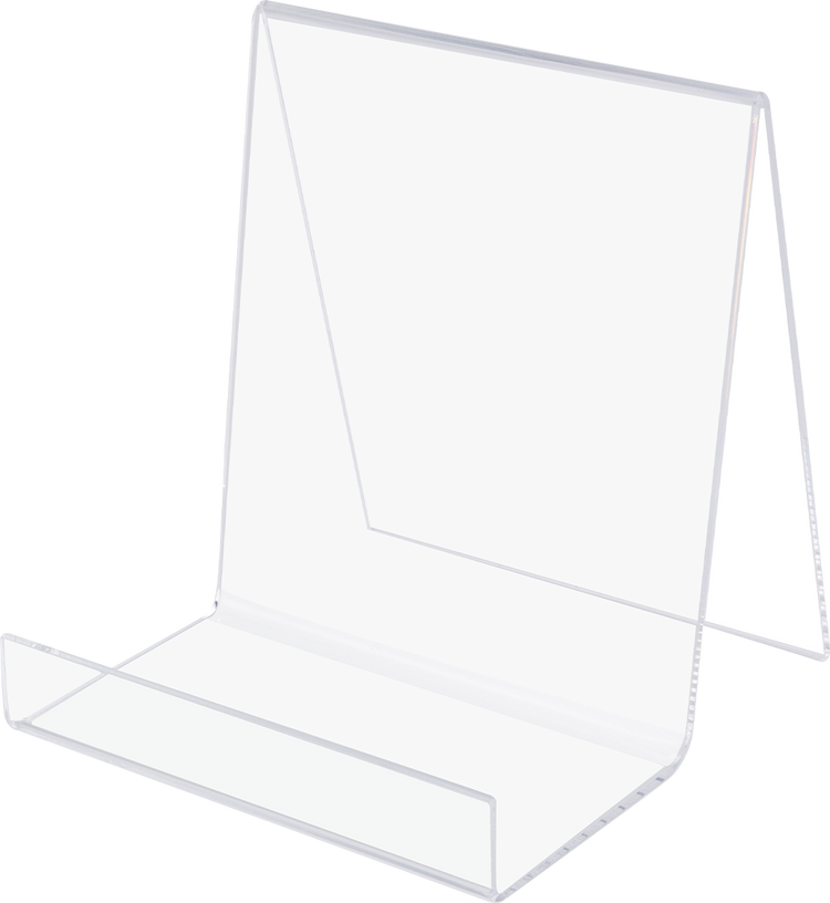 5 ½" X 6" Clear Acrylic Easel