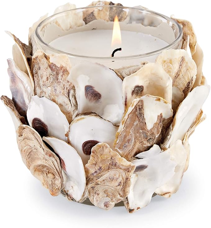 Oyster Shell Candle