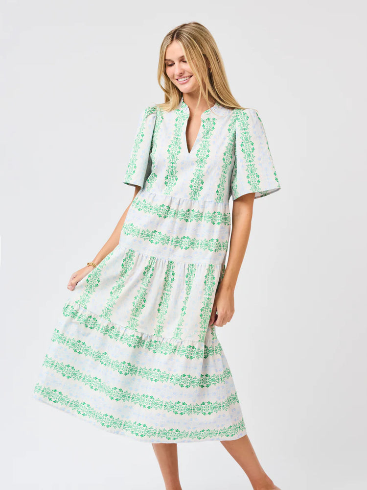 Ivy Heirloom Vine Green Dress