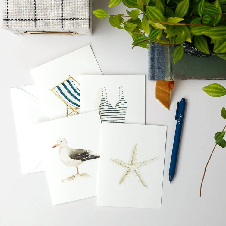 Summer assorted notecard set