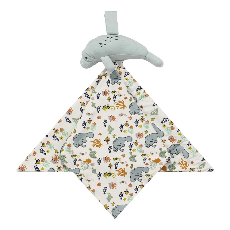 Manatee Bamboo Baby Lovely- White/Multi/O/S