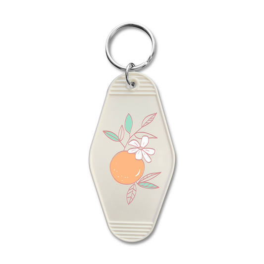 Orange Blossom Keychain
