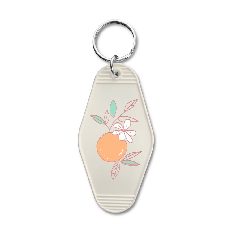 Orange Blossom Keychain