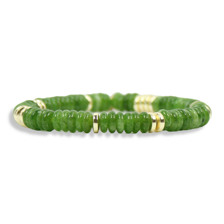 Annie Stretch Bracelet | Fern Slice