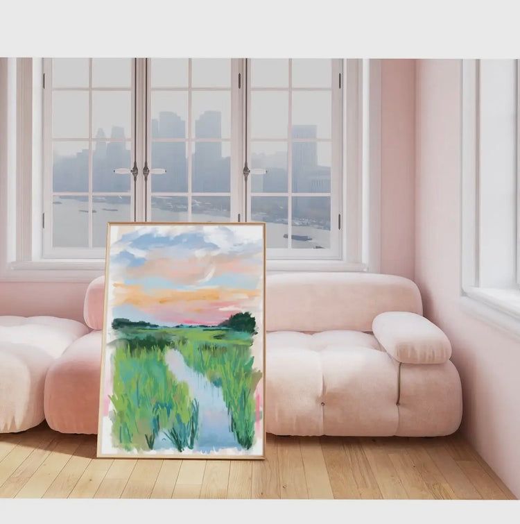 Coastal Magic Marsh- Art Print- 8x10