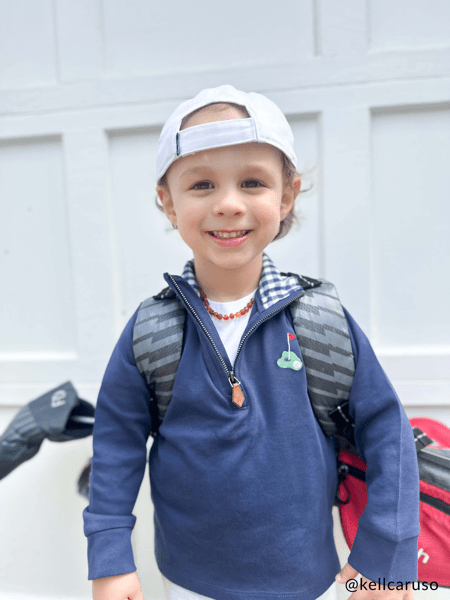 Boy Golf Quarter Zips