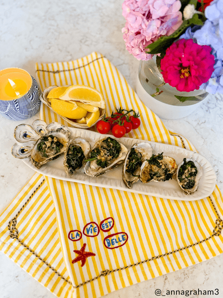 Oyster Tray & Dip Set